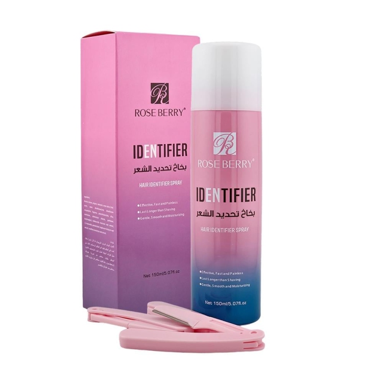 بخاخ تحديد الشعر +3 قطع شفرات حلاقة من روز بيري