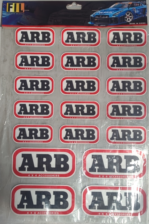 كت ملصقات بالكرت ARB