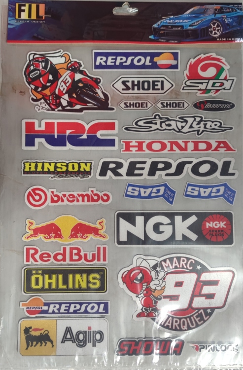 كت ستيكر منوّع بالكرت