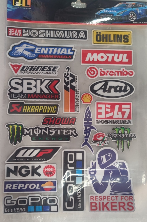 كت ستيكر منوّع بالكرت