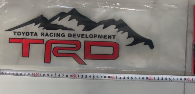 ستيكر TRD 40CM