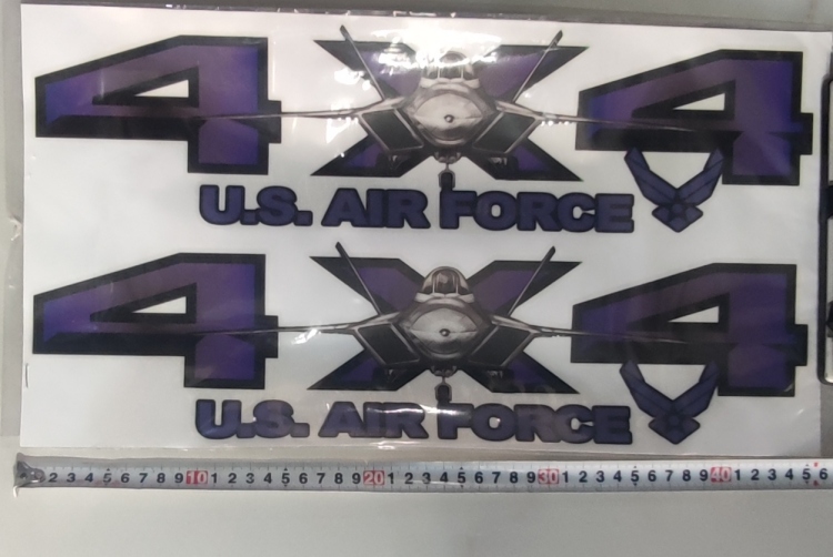 ستيكر 4*4 45CM دبل