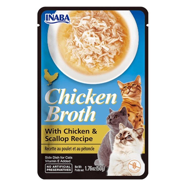 وصفة مرق دجاج إينابا مع السكالوب، 50 غرام