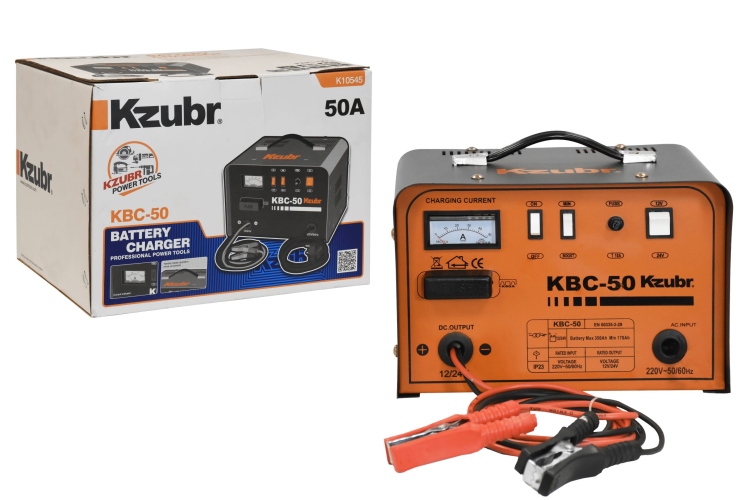 شاحن بطارية 12/24 فولت- 50 امبير كازبر