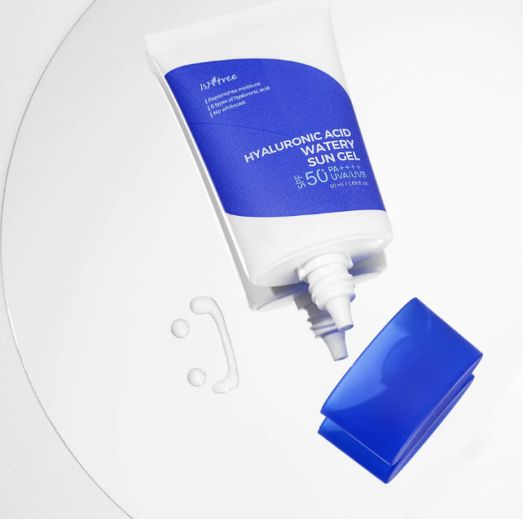 Isntree, Hyaluronic Acid Watery Sun Gel