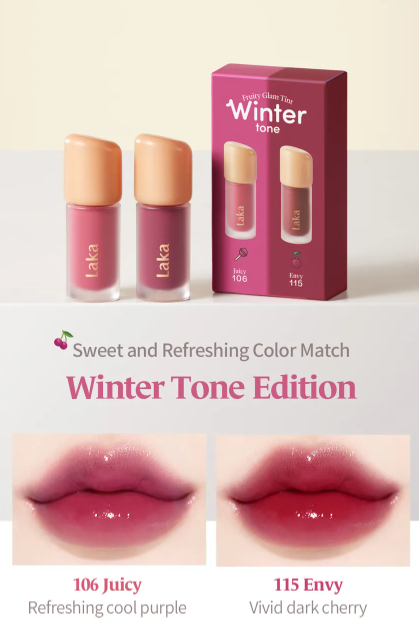 Laka, Fruity Glam Tint Mini Duo Special Set