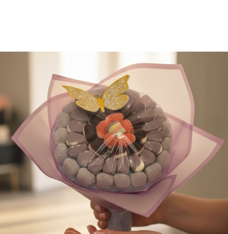 باقة لمسة البنفسج