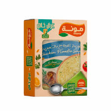 شوربة الدجاج بالشعيرية مونة