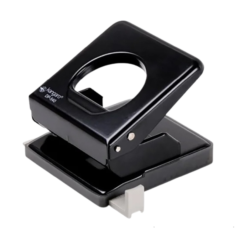 مثقب ورق مزدوج يثقب حتى 25 ورقة اسود