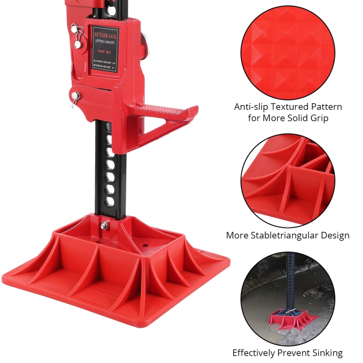 قاعدة تثبيت جك طين 