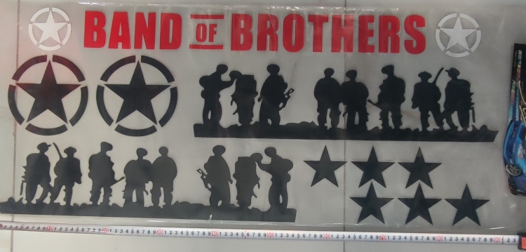 ستيكر جنب دبل 93CM