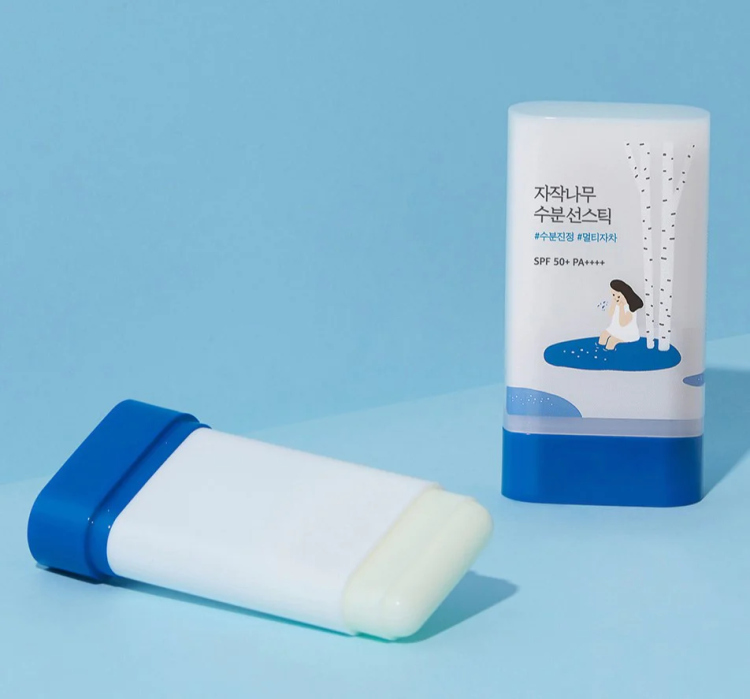 Round Lab Birch Juice Moisturizing Sun Stick SPF50+ واقي شمس ستيك 