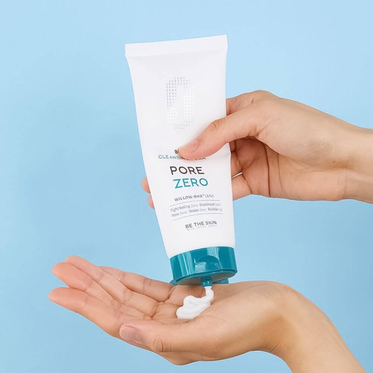 be the skin, BHA+ Pore Zero Cleansing Foam