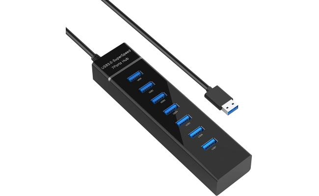 HAING HI-U701 USB 3.0 7 Port Hub 5Gbps