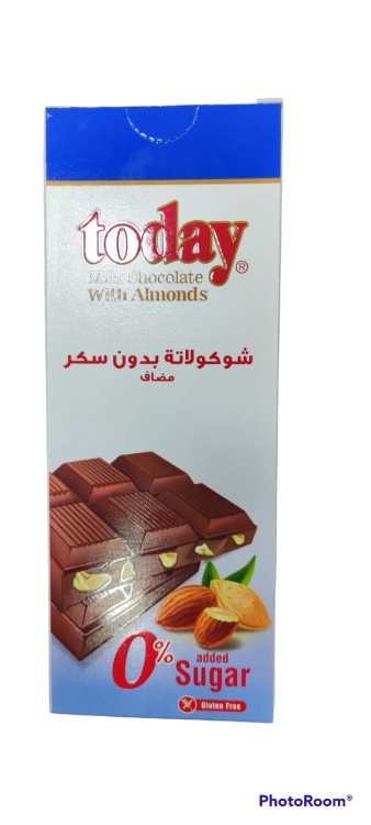 توديا شوكلاته باللوز 65غم