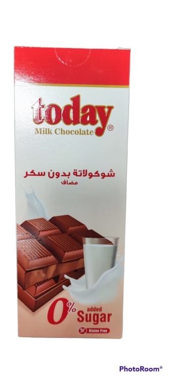 شوكولاتة تودي بالحليب بدون سكر 65غم