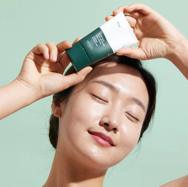 Anua, Heartleaf Silky Moisture Sun Cream