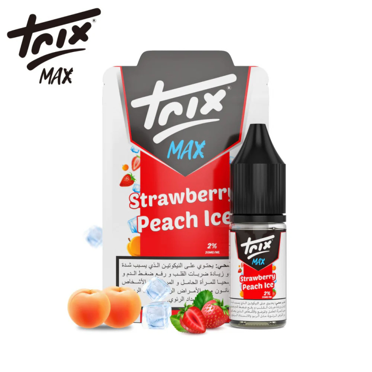 Trix Juice  - Strawberry Peach Ice - SaltNic -  Vape Juice - 10ml - 20mg Nicotine 