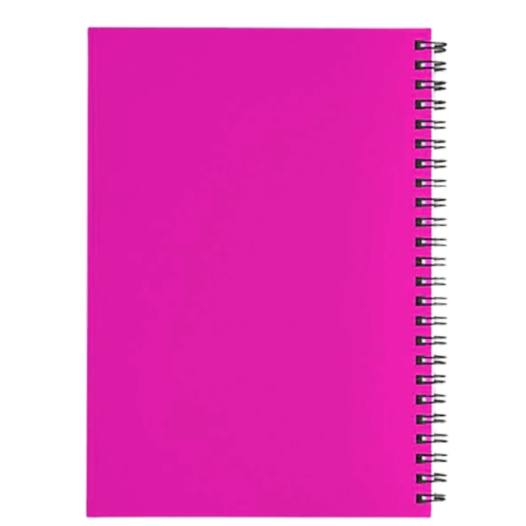 دفتر مدرسي عربي غلاف بلاستيكي 60 ورقة بنفسجي