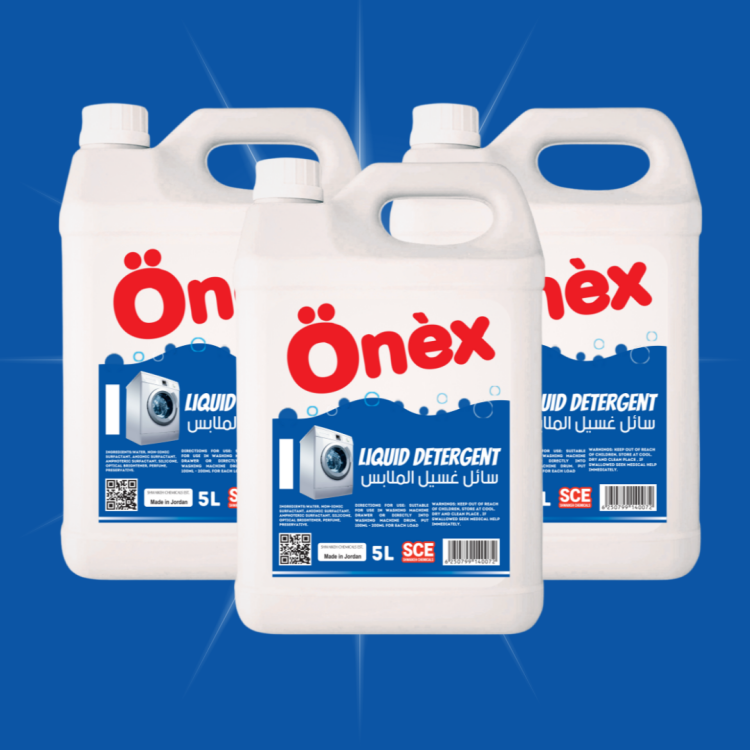 سائل غسيل اونيكس 5لتر 2جالون والثالث مجانا 