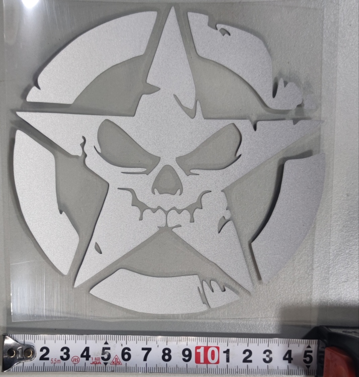 ستيكر نجمة عده اشكال 15CM