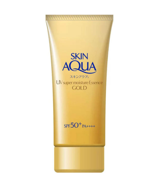 Rohto Mentholatum, Skin Aqua UV Super Moisture Essence Gold SPF 50+ PA++++