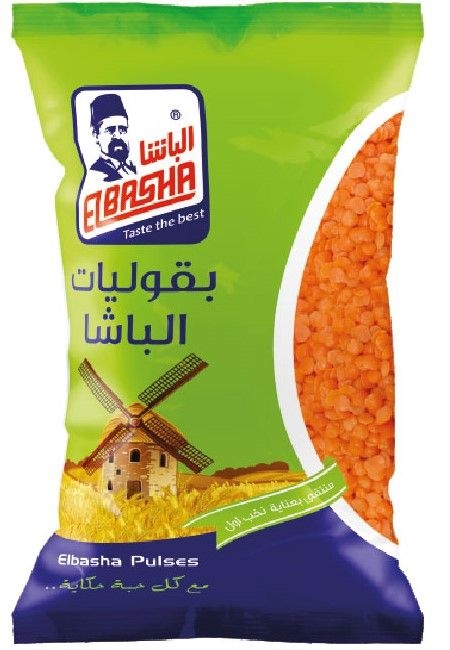 الباشا عدس مجروش كيس 800 غم