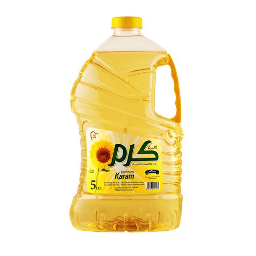 كرم زيت دوار الشمس5 لتر