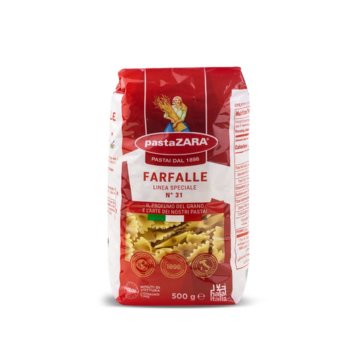 باستا زارا فارفيلي (فراشة) 500 غم