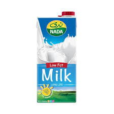 ندى حليب قليل الدسم 1 لتر