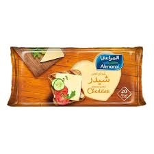 المراعي شرائح جبنة شيدر 20 شريحة