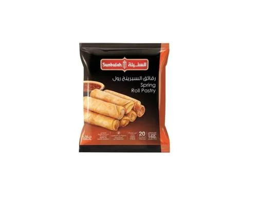 السنبلة رقائق السبرينج رول 20 قطعة 160 غم