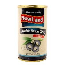 نيولاند زيتون اسود اسباني مقطع 345 غم