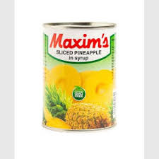 مكسيم اناناس شرائح بالسيرب 565 غم