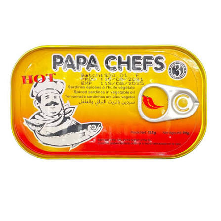 شيف سردين 125 غم