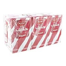 كي دي دي مطعمات فراولة 250 مل 6 حبات