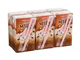 حمودة حليب مطعم شوكولاتة 125 مل 6 حبات