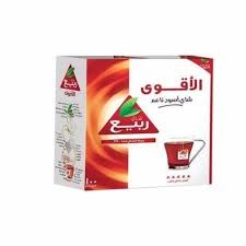 الربيع شاي الاقوى 100 كيس