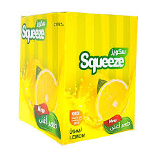 سكويز مسحوق عصير ليمون 30 غم 12 قطعة
