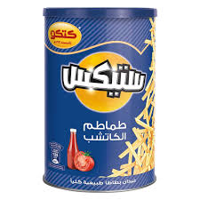 ستيكس عيدان البطاطس بكاتشب الطماطم 45 غم