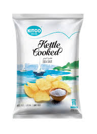 كيتل كوك رقائق بطاطس بملح البحر 40 غم