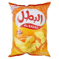 البطل رقائق البطاطس بنكهة الجبنة 110 غم