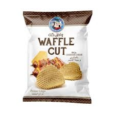 مستر شيبس وافل كت شيبس بطاطا بنكهه المشاوي 27 غم