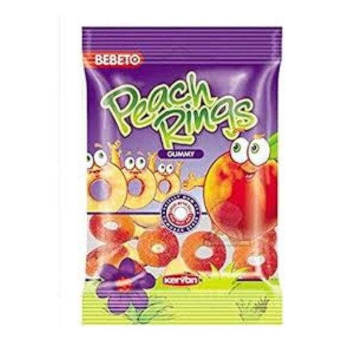بيبيتو حلقات الخوخ 80 غم