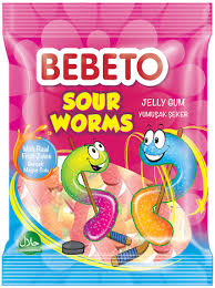 بيبيتو ديدان حامضة 80 غم