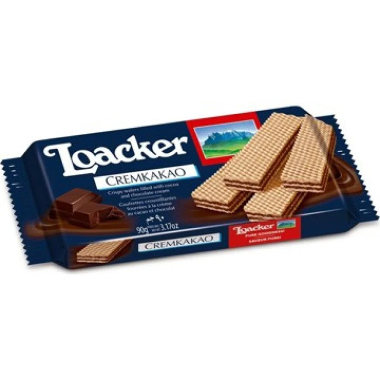 لواكر ويفر بالشوكولاتة كريم كاكاو 90 غم
