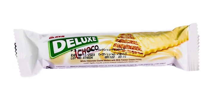 أولكر ديلوكس ويفر بكريمة الحليب 28غم