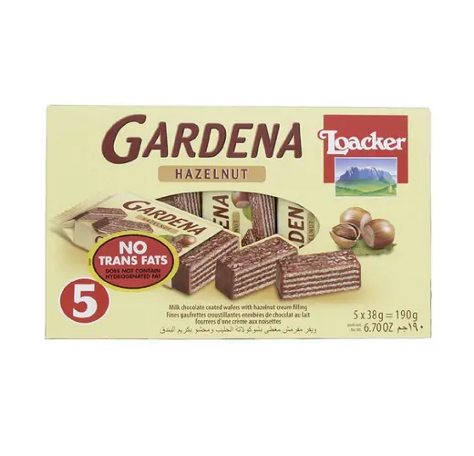 لواكر جاردينيا بندق 38 غ عدد 1+4