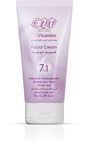 كريم إيفا للوجه للعناية بالبشرة 7 في 1 بالفيتامينات