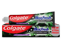 كولجيت ماكس فريش مع شرائح التبيض 75 غم